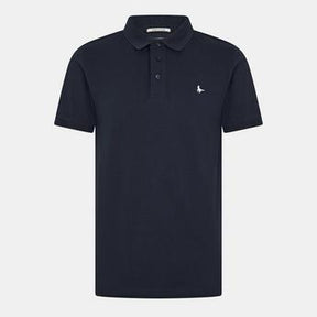 Jack Wills Men's Eaton Stretch Polo Shirt - Navy