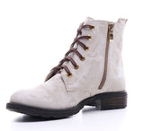 Bosccolo Womens Boots - Beige Camouflage