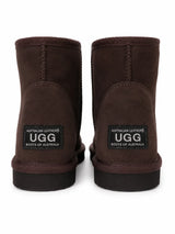 Australian Leather Ugg Classic Mini - Chocolate - AU4