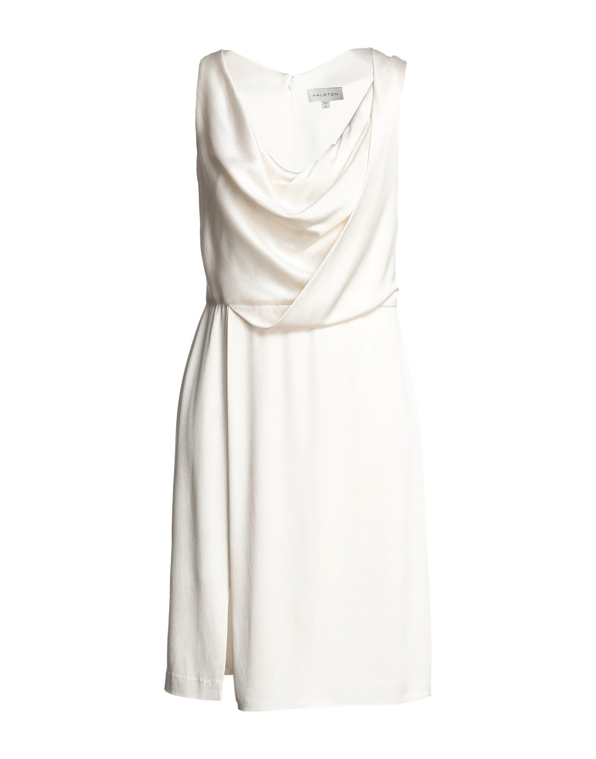 Halston Womens Mini Dresses - Ivory