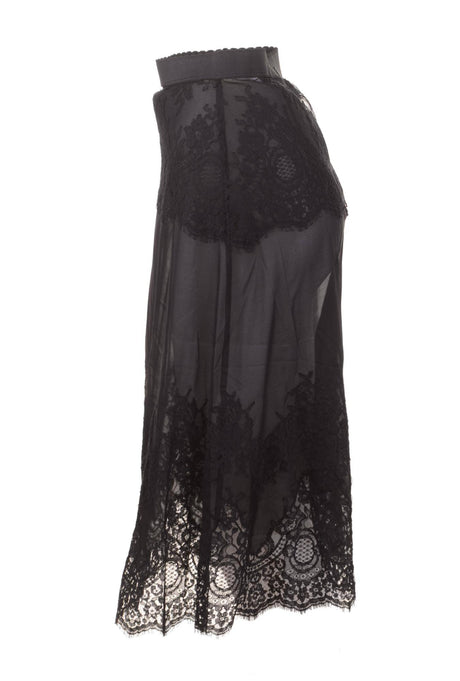 Dolce & Gabbana Women Lingerie Laced Skirt