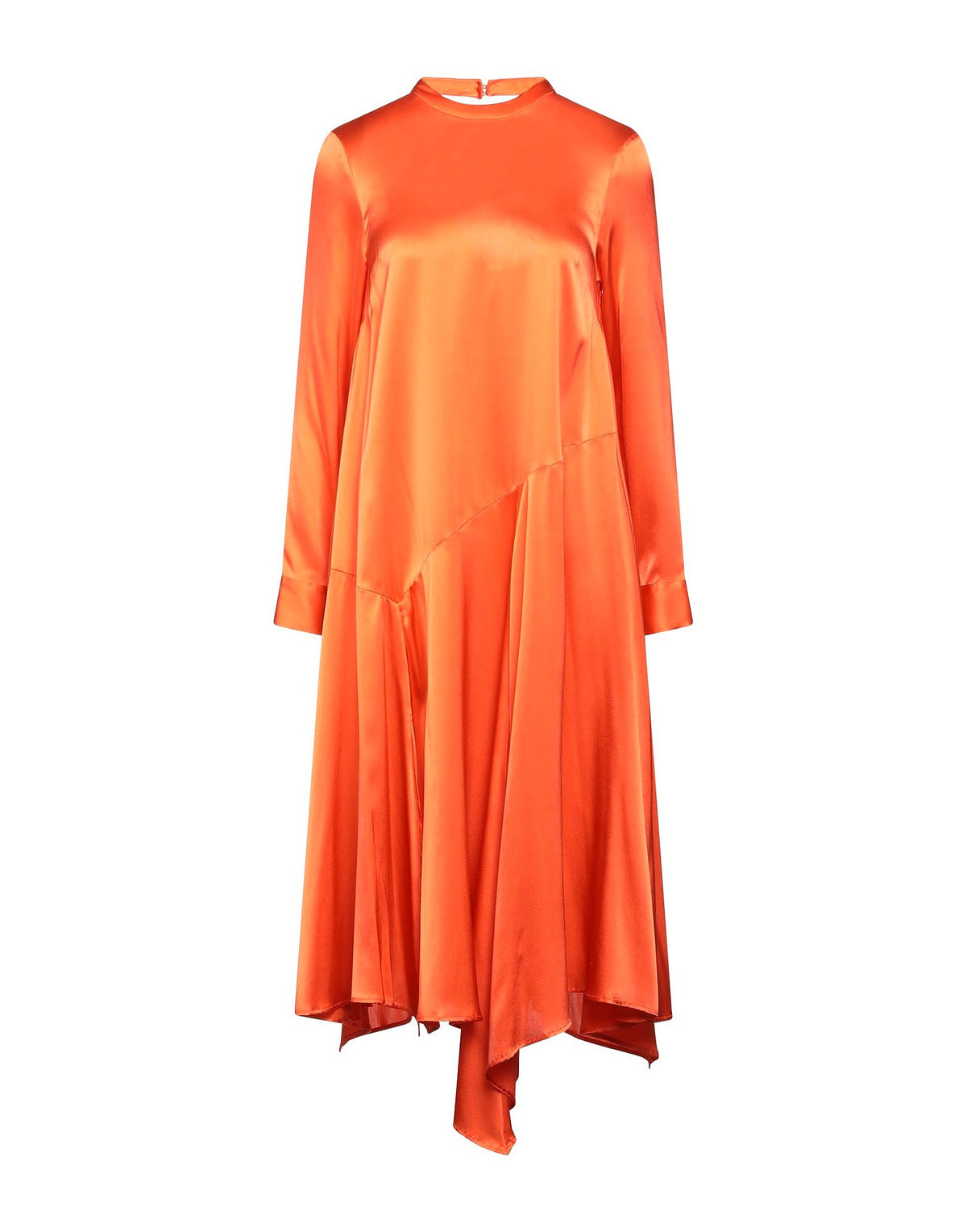 Emma & Gaia Womens Midi Dresses - Orange