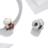 Solid 925 Sterling Silver Cool Sloth Cookies Pandora Inspired Charm
