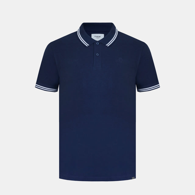 Firetrap Men's Lazer Polo Shirt - Navy