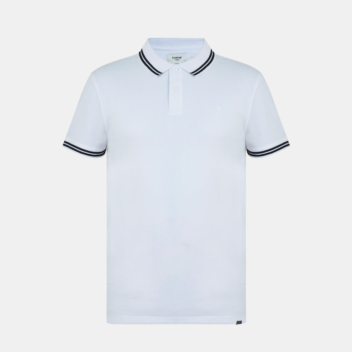 Firetrap Men's Lazer Polo Shirt - White