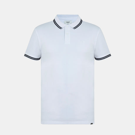 Firetrap Men's Lazer Polo Shirt - White