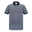 SoulCal Men's Pique Polo Shirt - Navy/White