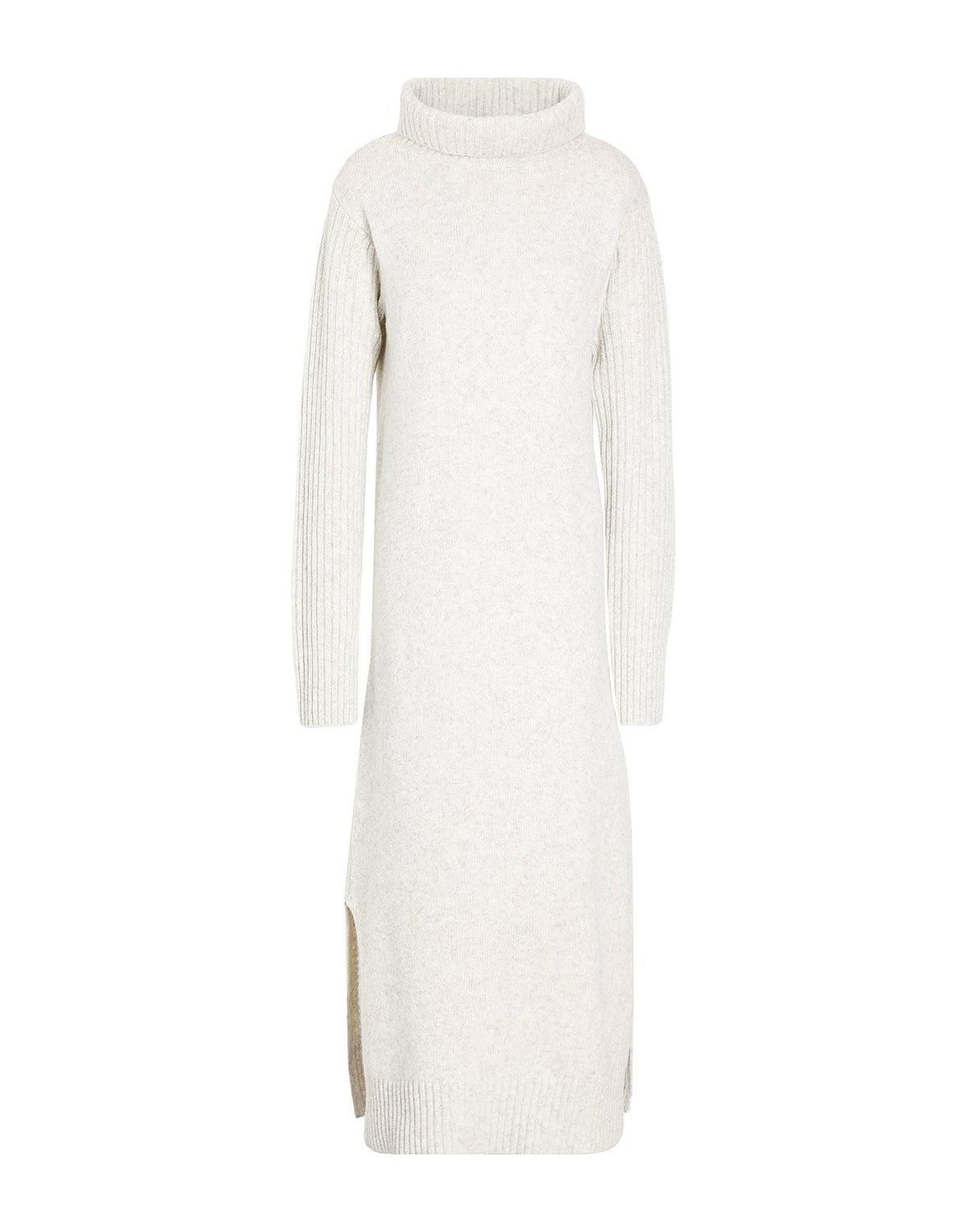 8 By Yoox Womens Midi Dresses - Light grey