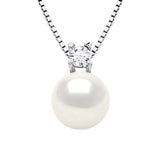 Necklace Real Cultured Freshwater Pearl 8-9 mm - Natural White - Longueur 42 cm