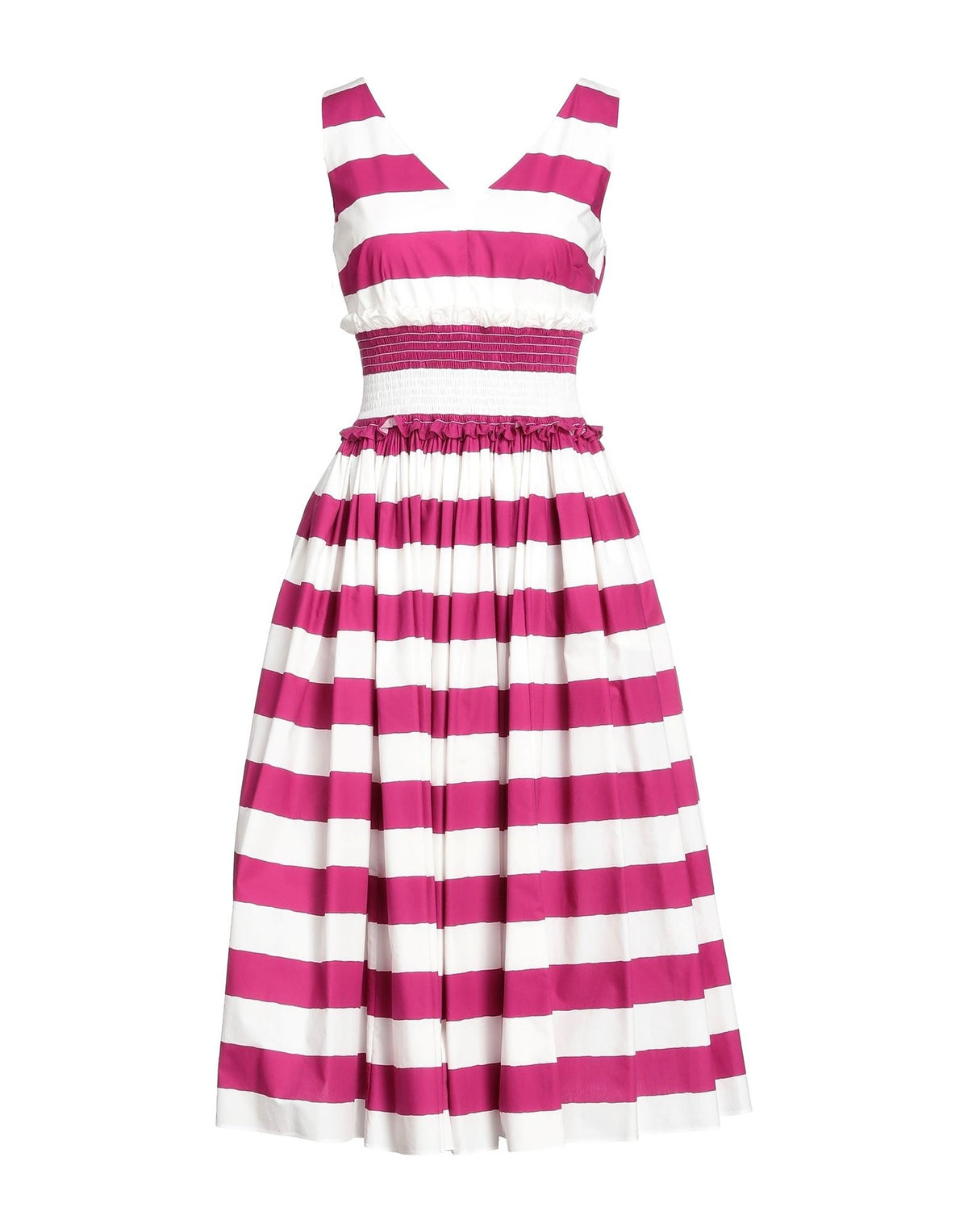 Dolce&Gabbana Womens Midi Dresses - Garnet