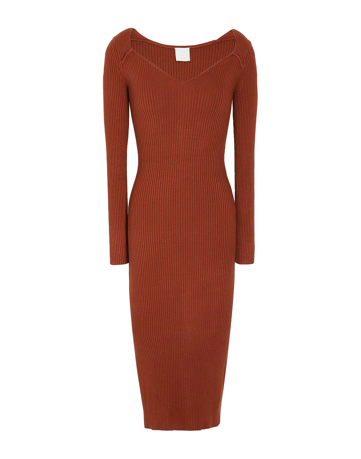 8 By Yoox Womens Midi Dresses - Brown