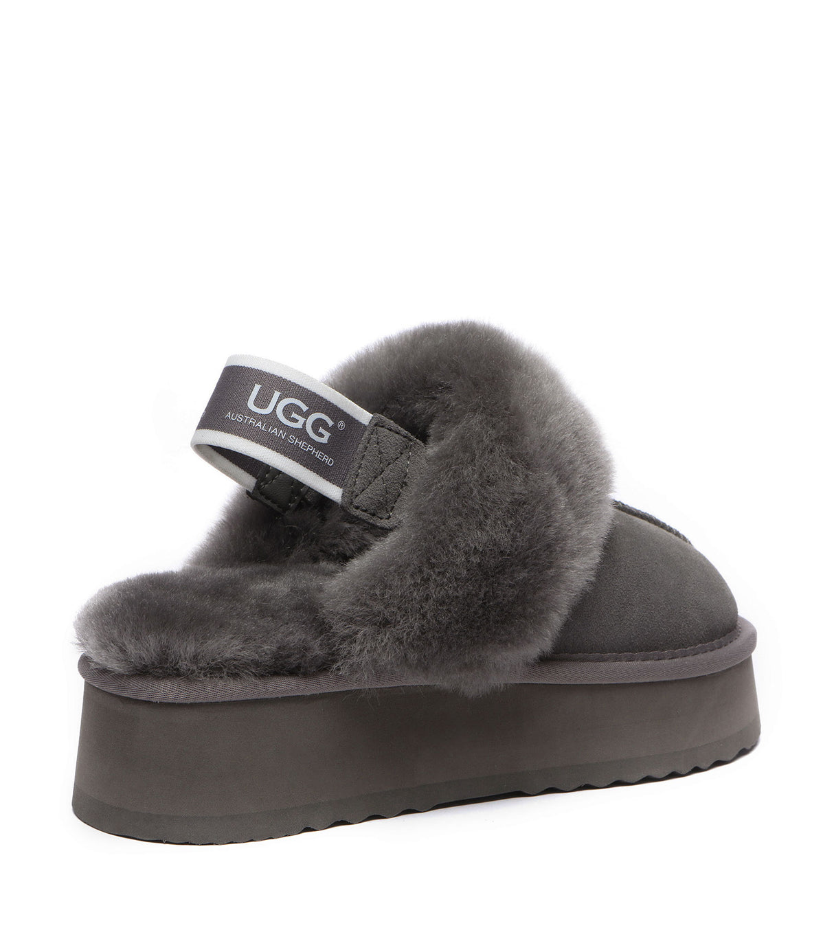 Australian Shepherd UGG Waffle Platform - Grey