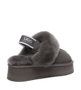 Australian Shepherd UGG Waffle Platform - Grey