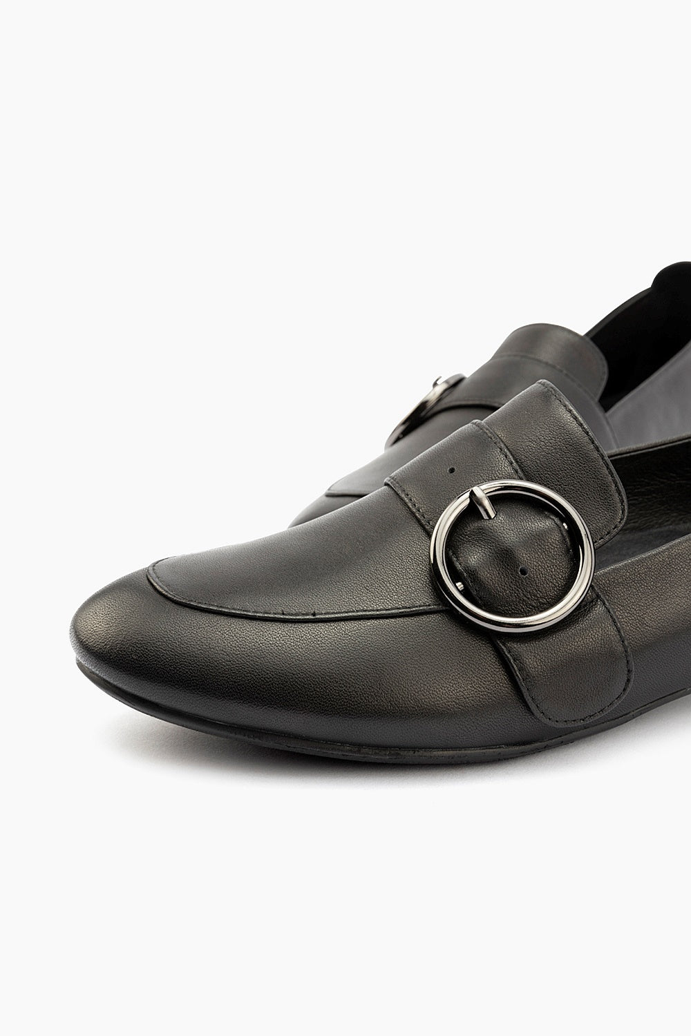 Silver Lining Elaine Black Leather