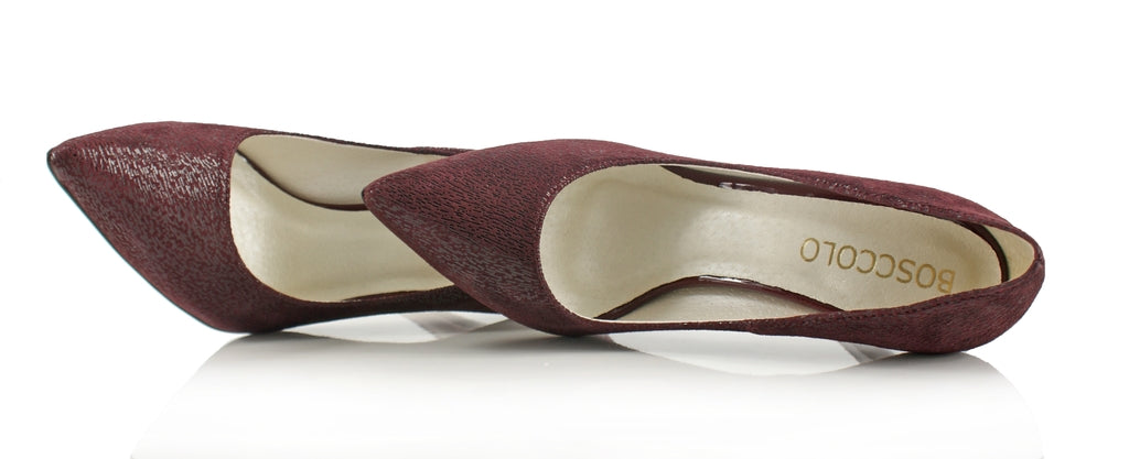 Bosccolo Womens Spike Heels Elite 2169 - Plum