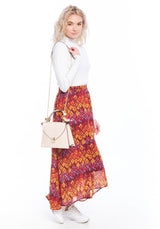 Bosccolo Handbag - Beige Croco