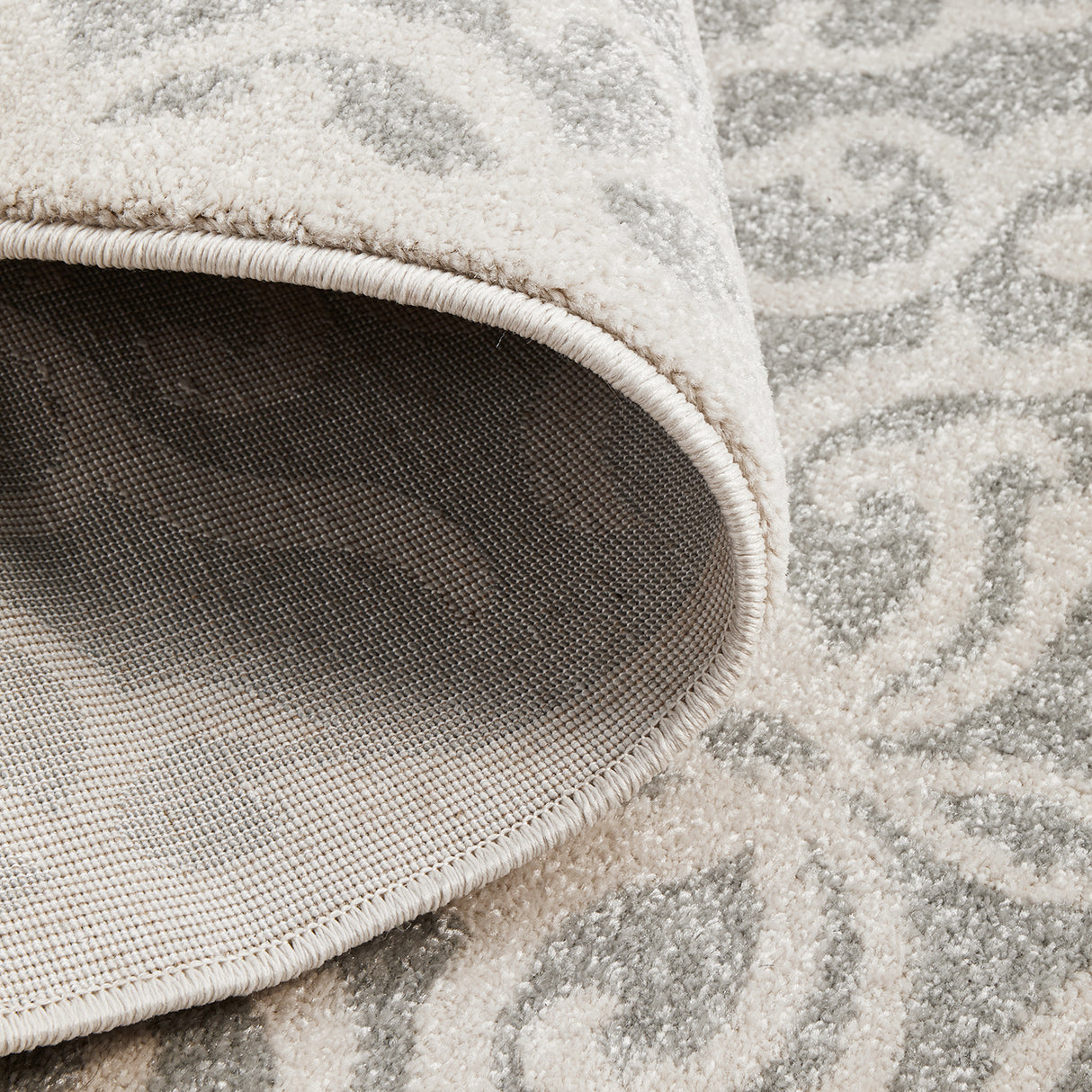 Chrome Lydia Silver Rug
