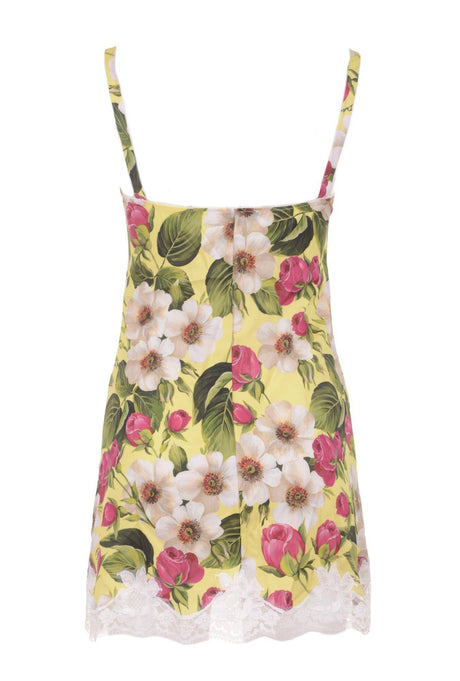 Dolce & Gabbana Women Roses Lingerie Dress