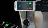 TODO Bluetooth V3.0 Fm Transmitter Magnet Phone Holder Qualcomm Quick Charger Usb Bt15