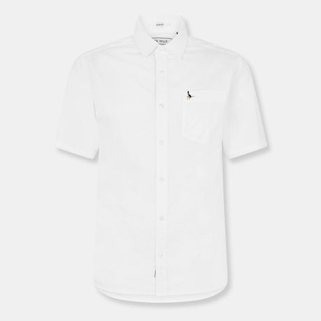 Jack Wills Men's Stableton Oxford Shirt - White