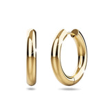 Bullion Gold Mellow Hoop Gold Layered Earrings