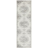 Chrome Rita Silver Runner Rug