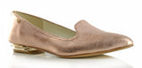 Bosccolo Womens Moccasin Lords - Pink Metalic
