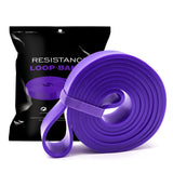 Heavy Duty Resistance Bands 4 Set with Handles Door Mount Exercise Pilates Yoga 2-56kg