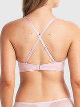 Cotton Plunge Bra