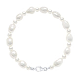 Manufacture Royale Bracelet Baroque Baroque Freshwater Pearl White
