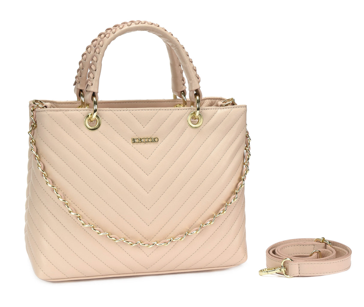 Bosccolo Tote In  Pink