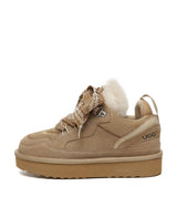 Parkyr Platform Sneakers in Sand