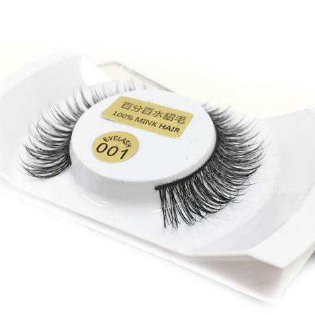 Eyelash Extension Quality Synthetic Natural Look Lashes Long Fake Eye Style 01