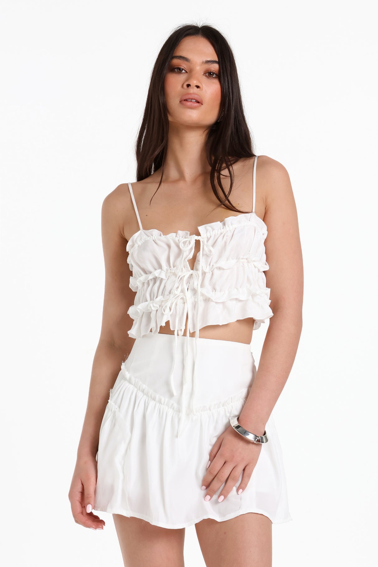 Lost In Lunar Women's Monaco Top - White