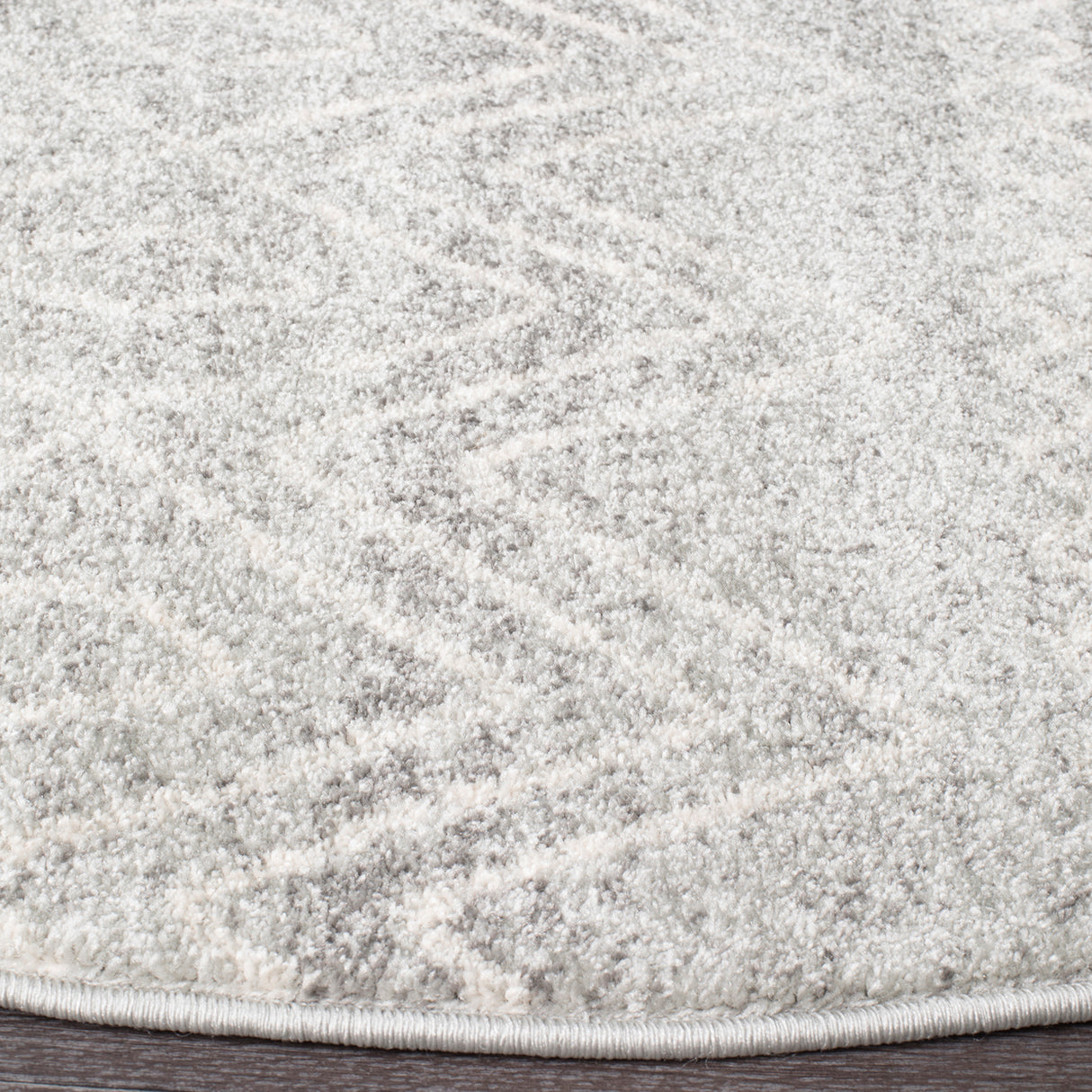 Oasis 454 Silver Round Rug