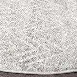 Oasis 454 Silver Round Rug