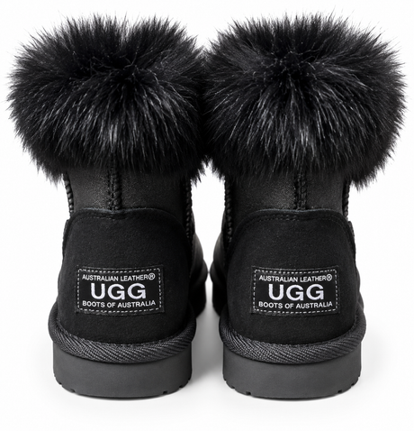 Australian Leather Ugg Classic Mini 1Buckle - Metallic Gunmetal - AU4