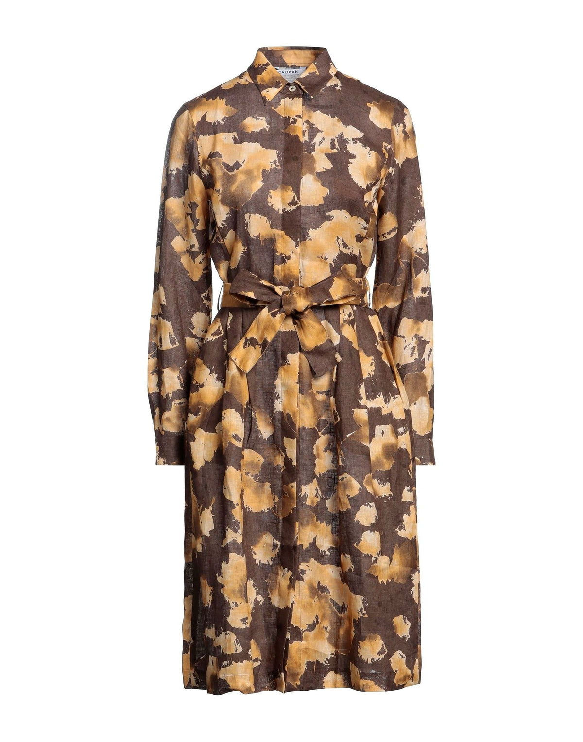Caliban Womens Midi Dresses - Brown