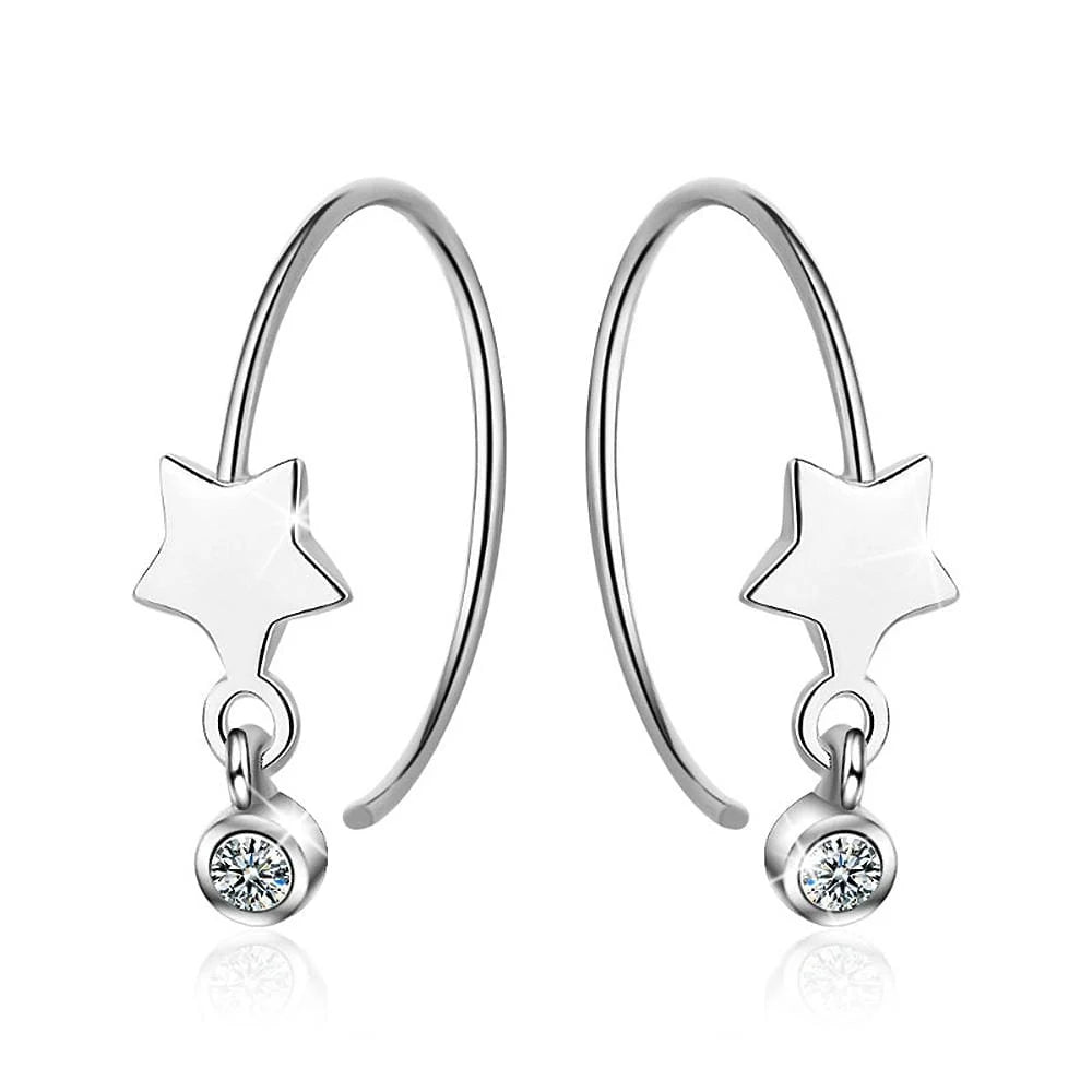 Stargazer Hoop Earrings