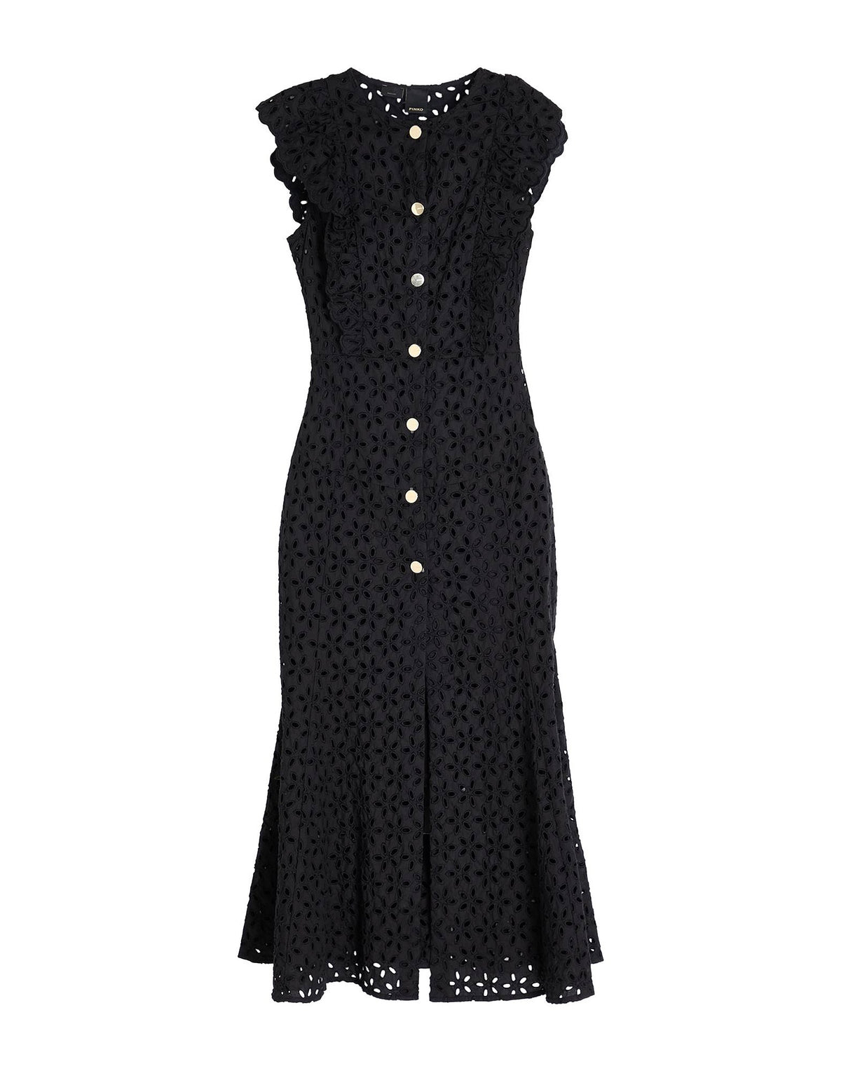 Pinko Womens Maxi Dresses - Black