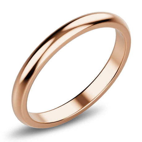 Bullion Gold Camille Minimal Stacker Ring in Rose Gold