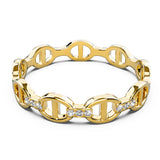Bullion Gold Mariner Link Ring In Gold