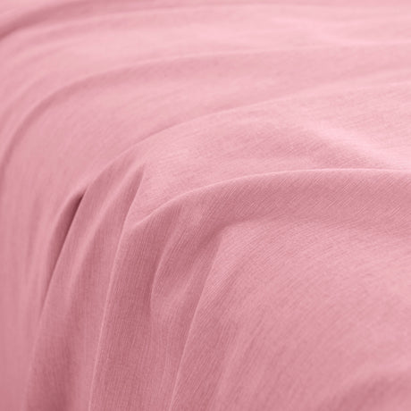 Royal Comfort Linen Blend Sheet Set - King - Mauve