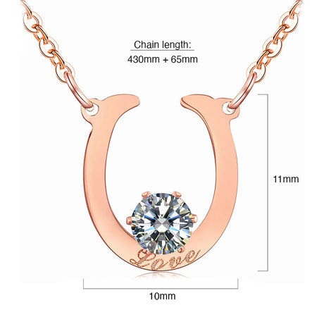 Bullion Gold Love In Motion Necklace