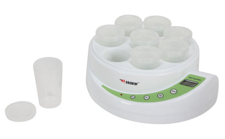 Electric Yoghurt Maker 8 Cup Digital Lcd Temp Timer 150Ml Cup X8 Xj-5K102