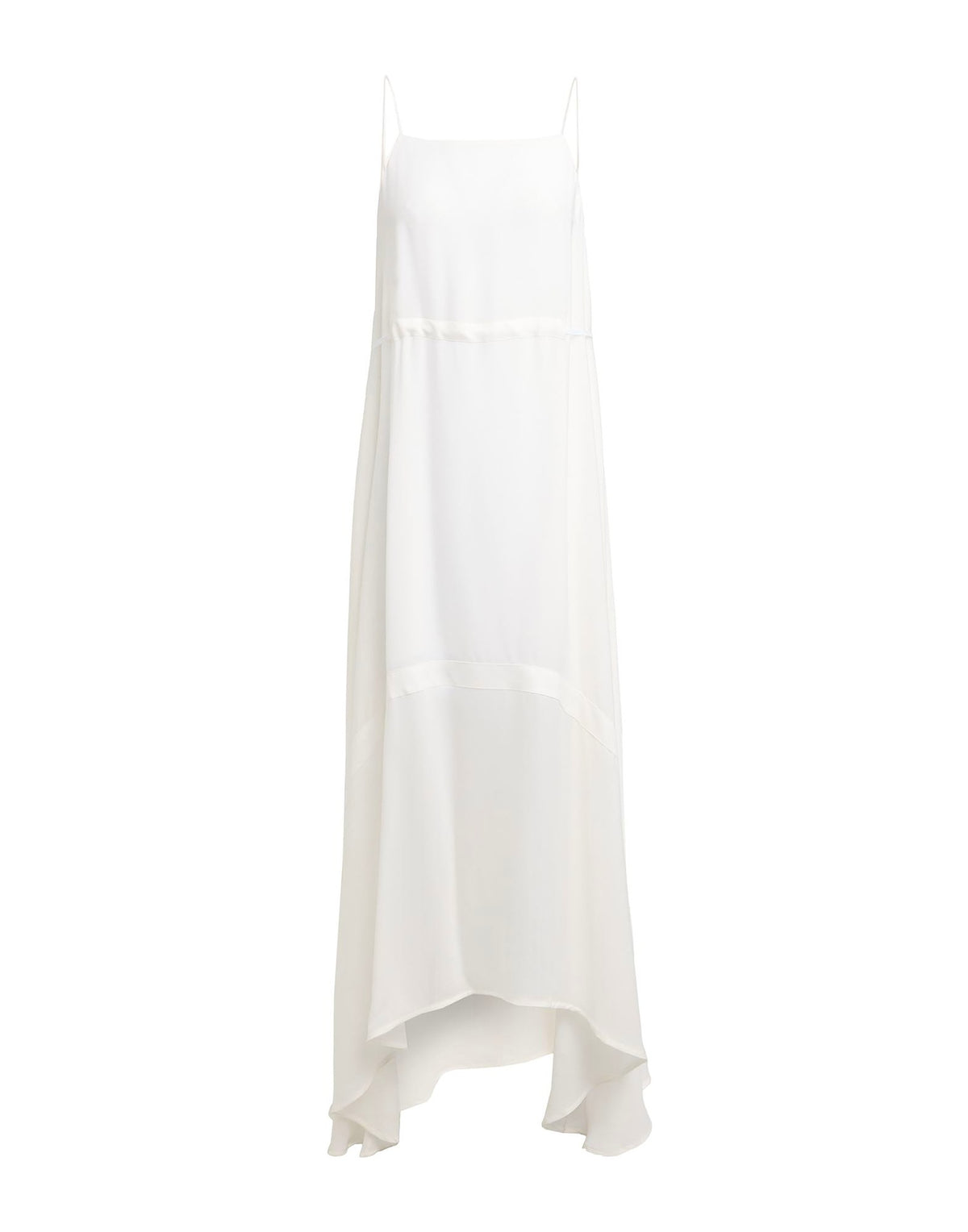 Isabel Benenato Womens Midi Dresses - Ivory