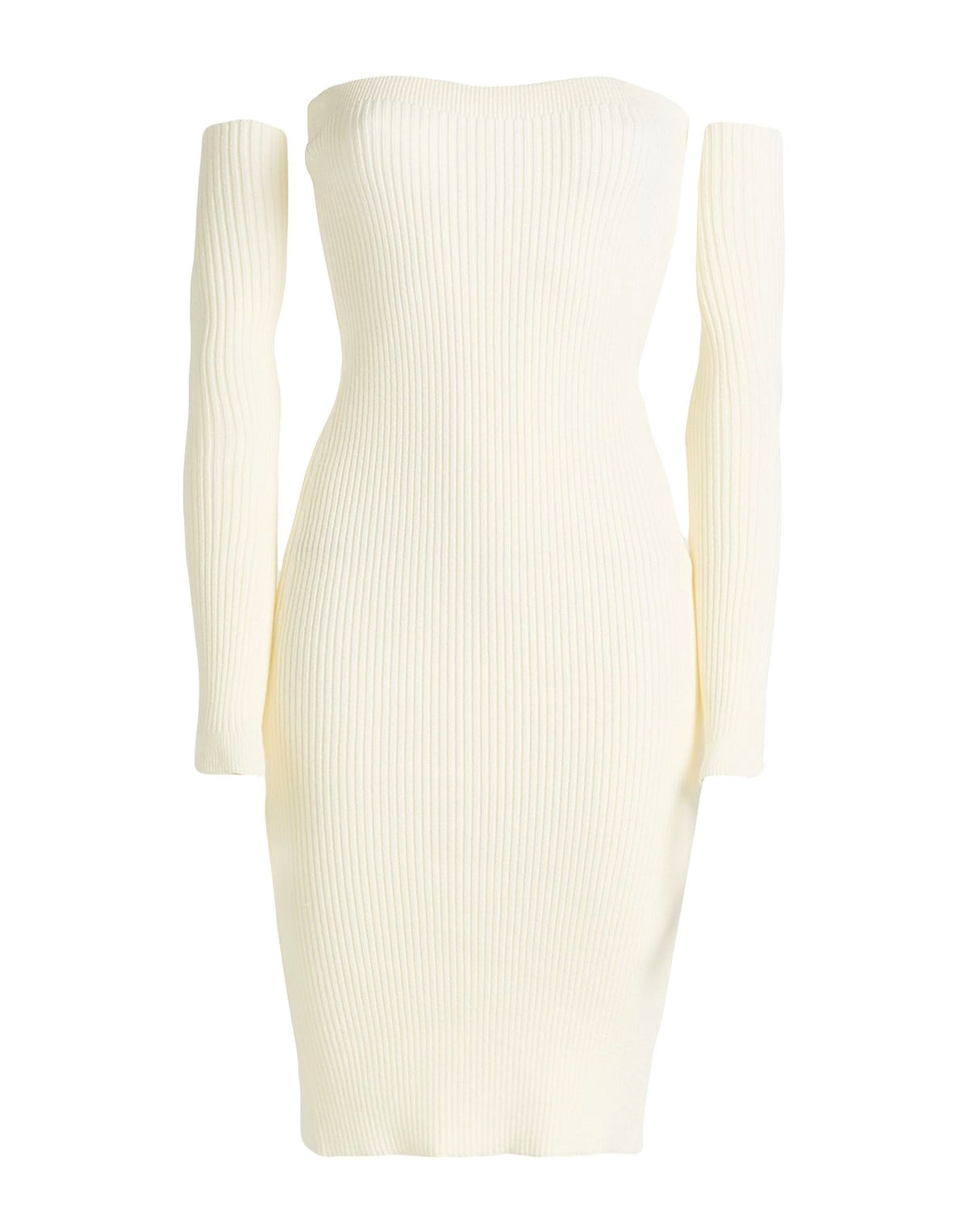 Haveone Womens Mini Dresses - Cream