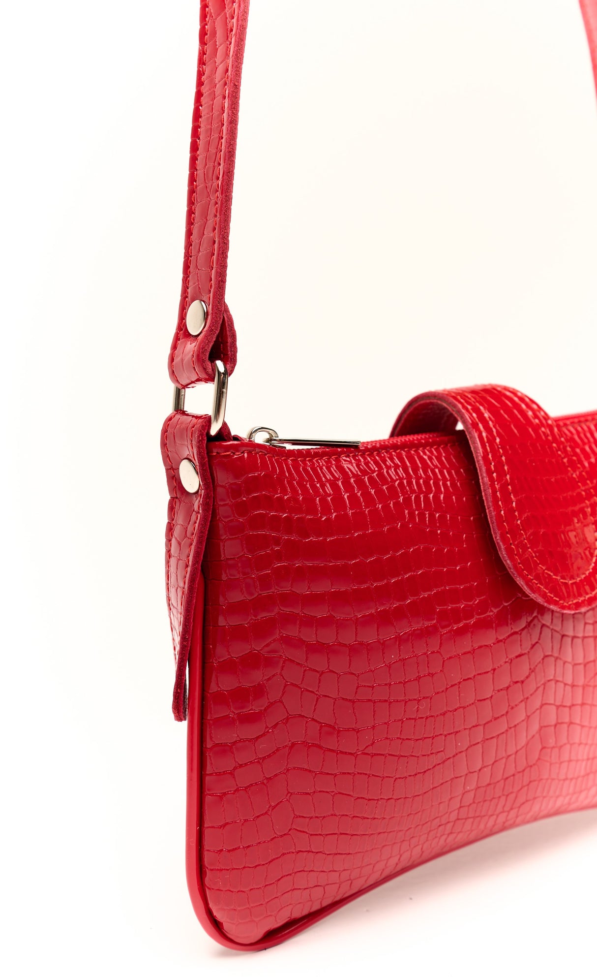 Bosccolo Bag In Red Croco