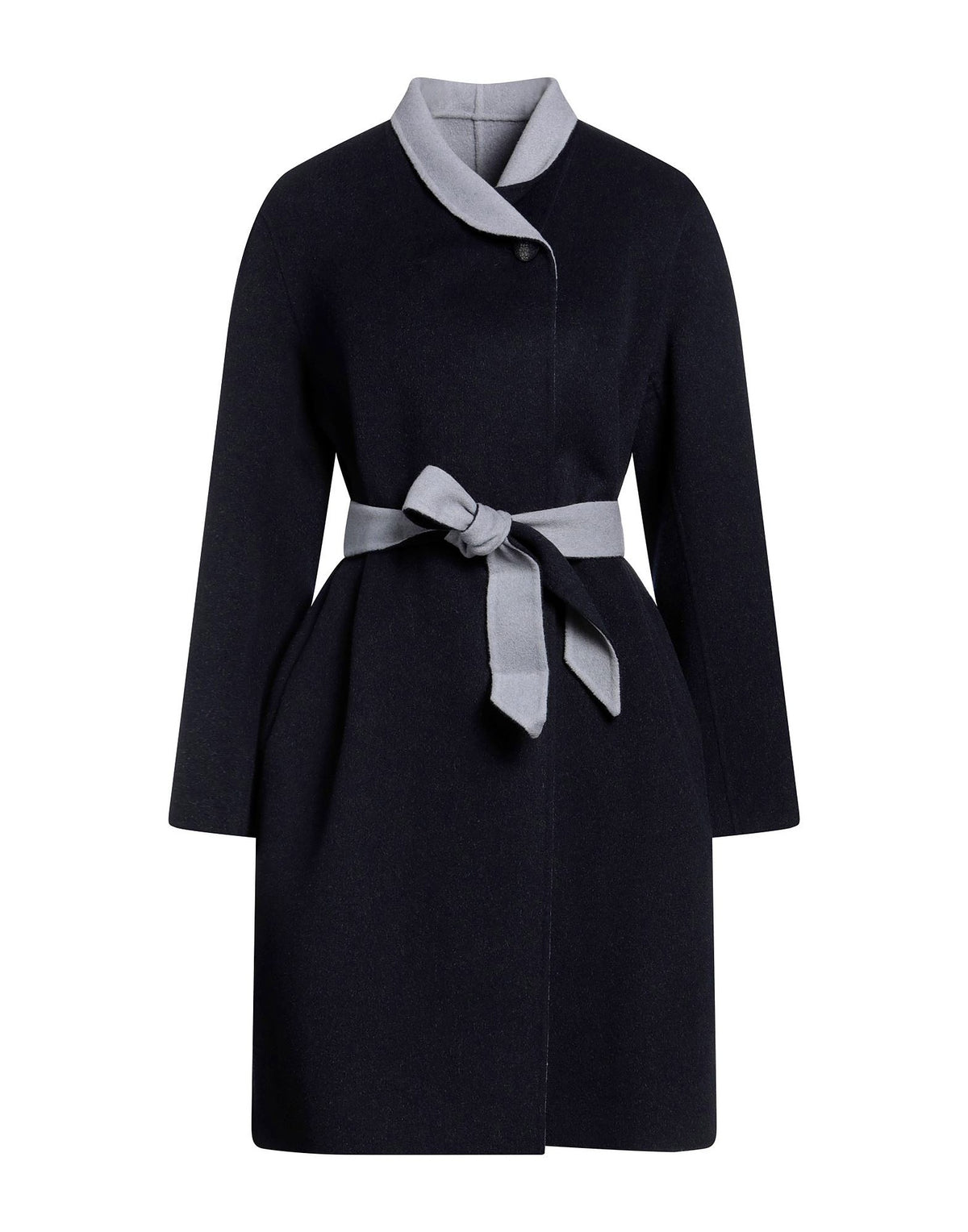 Emporio Armani Womens Coats - Midnight blue