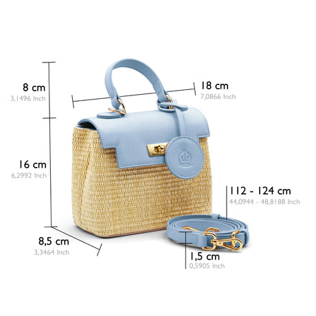 Manihi Handbag - Blue